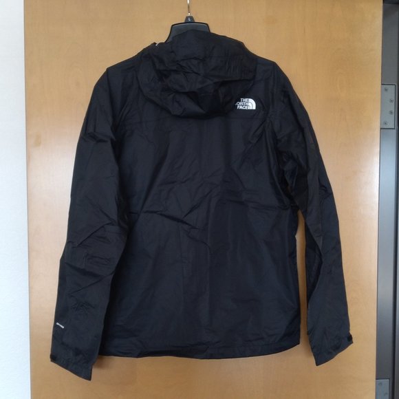 🆕The North Face Men's Venture Rain Jacket, Large - TNF Black/TNF White, Auth. - Picture 2 of 7